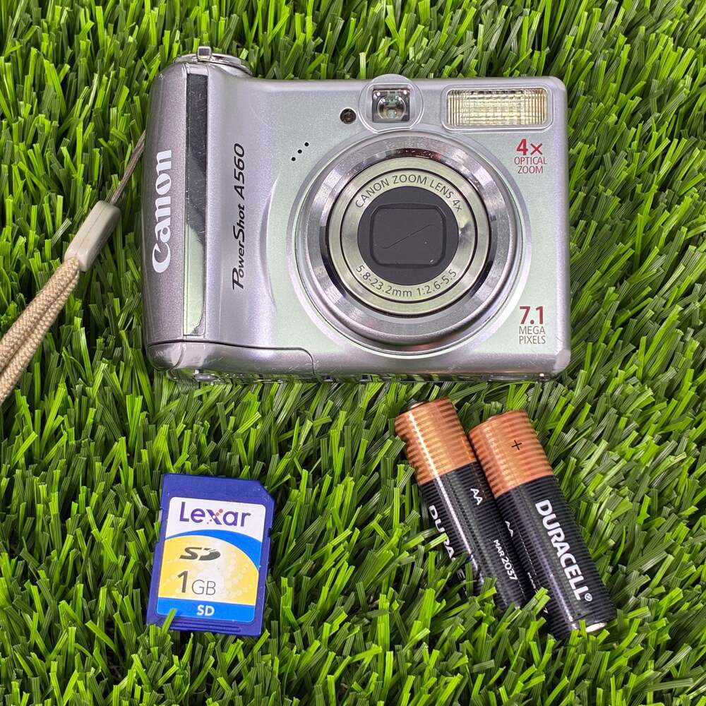 Canon PowerShot A560 7.1MP Digital Camera